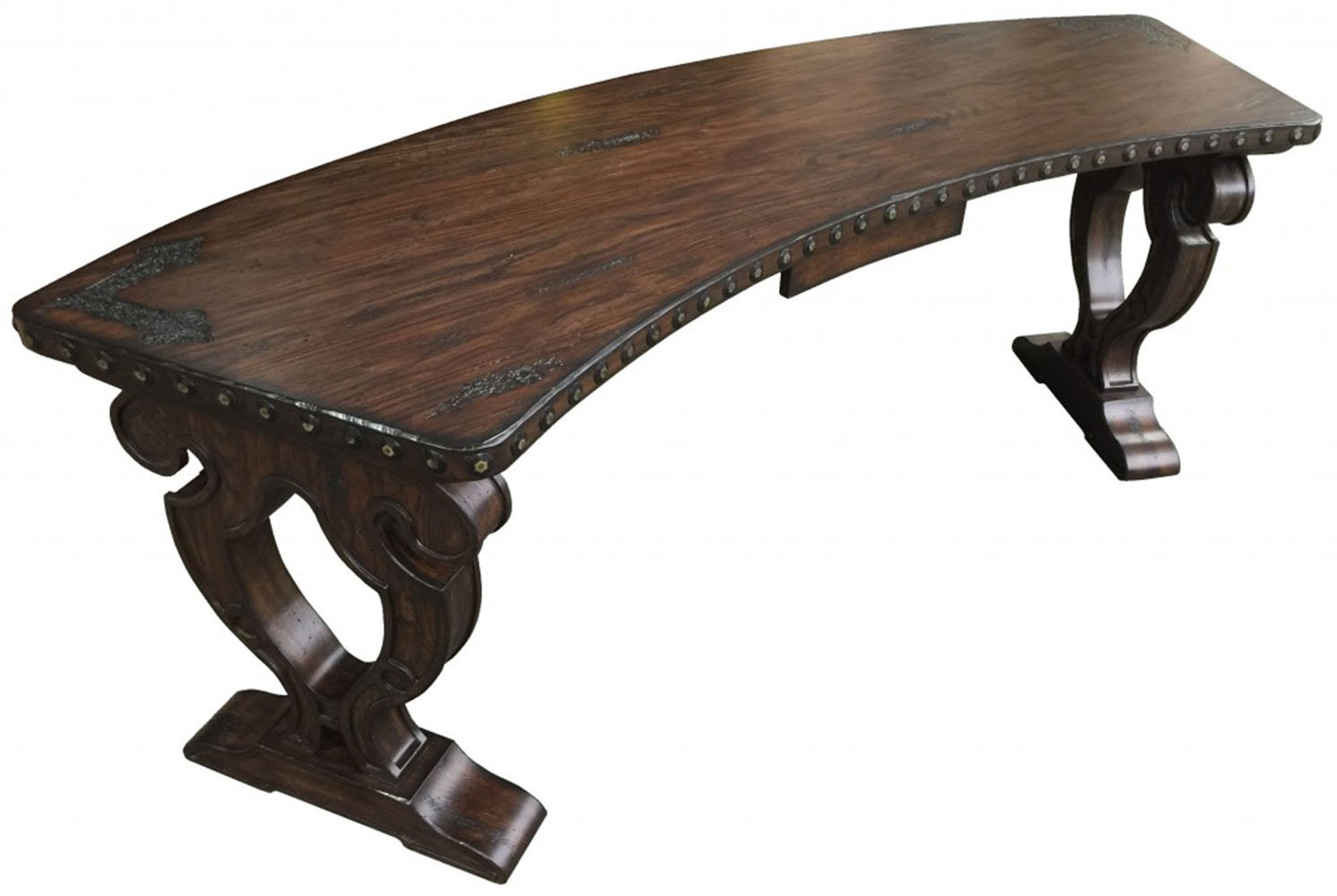 Antique curved desk discount